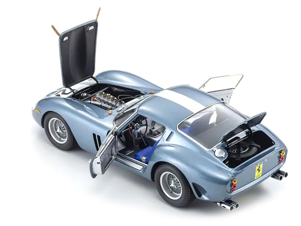 Ferrari 250 GTO #24 Phil Hill - Olivier Gendebien 2nd Place "Sebring 12 Hours" (1962) 1/18 Diecast Model Car by Kyosho-3