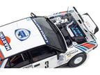 Lancia Delta HF 4WD #3 Juha Kankkunen - Juha Piironen "Martini Racing" Winner "Olympus Rally" (1987) 1/18 Diecast Model Car by Kyosho