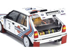 Lancia Delta HF 4WD #3 Juha Kankkunen - Juha Piironen "Martini Racing" Winner "Olympus Rally" (1987) 1/18 Diecast Model Car by Kyosho