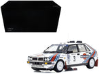 Lancia Delta HF 4WD #3 Juha Kankkunen - Juha Piironen "Martini Racing" Winner "Olympus Rally" (1987) 1/18 Diecast Model Car by Kyosho-4