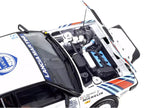 Lancia Delta HF 4WD #3 Bruno Saby - Jean-Francois Fauchille "Martini Racing" Winner "Rally Monte Carlo" (1988) 1/18 Diecast Model Car by Kyosho