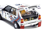 Lancia Delta HF 4WD #3 Bruno Saby - Jean-Francois Fauchille "Martini Racing" Winner "Rally Monte Carlo" (1988) 1/18 Diecast Model Car by Kyosho