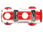 Nissan Skyline 2000GT-R (KPGC10) "Kaido Works V2" RHD (Right Hand Drive) White with Red Stripes (Designed by Jun Imai) "Kaido House" Special 1/64 Diecast Model Car by Mini GT-4