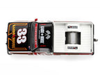 Chevrolet Silverado Pickup Truck #33 "Kaido Intimidator V1" White and Black with Graphics (Designed by Jun Imai) "Kaido House" Special 1/64 Diecast Model Car by Mini GT-2