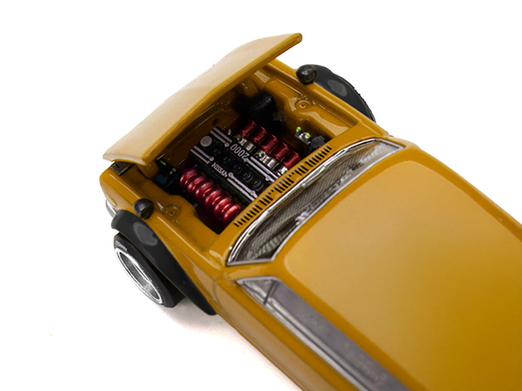 Nissan Skyline 2000GT-R (KPGC10) RHD (Right Hand Drive) "Kaido Street V2" Yellow (Designed by Jun Imai) "Kaido House" Special 1/64 Diecast Model Car by Mini GT-3