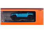 2023 GMC Hummer EV SUV Blue Metallic with Black Top 1/64 Diecast Model Car by GCD-1