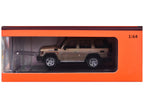 Toyota Land Cruiser (J76) Gold Metallic 1/64 Diecast Model Car by GCD-2