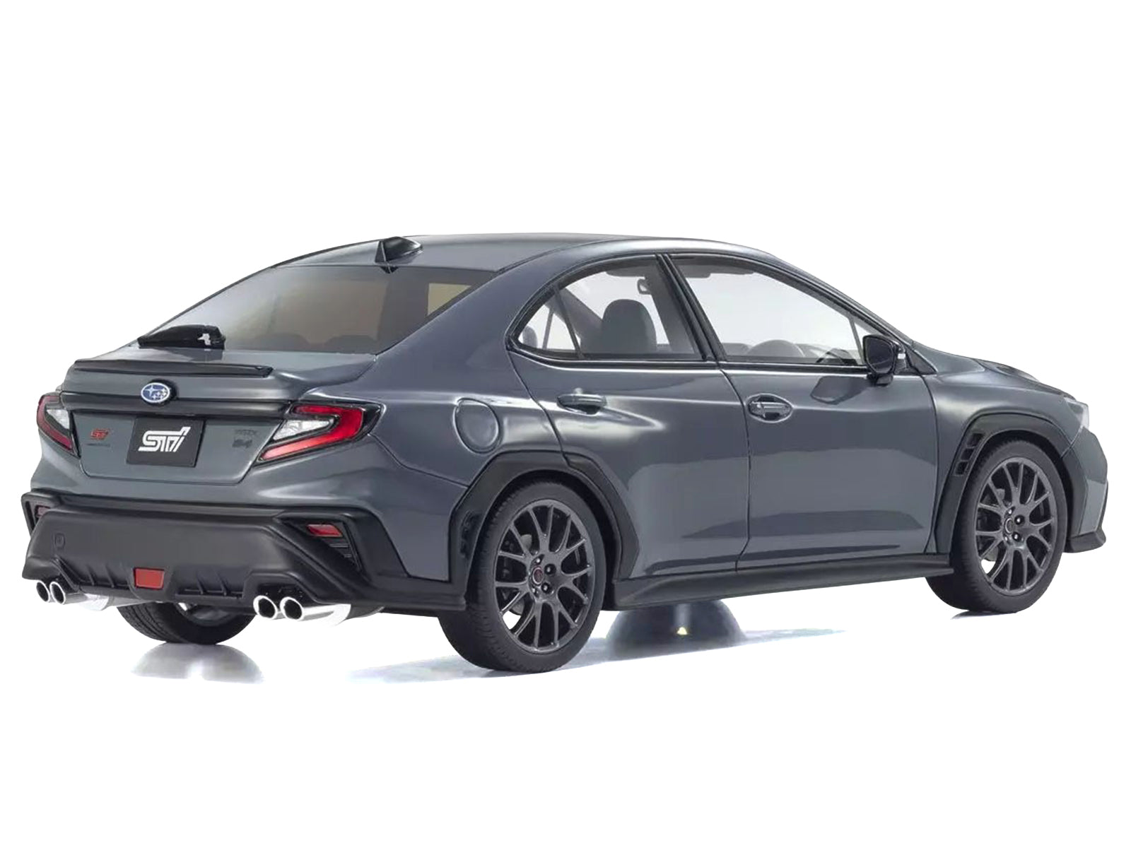 Subaru WRX S4 STI Sport# RHD (Right Hand Drive) Gray 1/18 Model Car by Kyosho