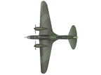 Ilyushin IL-4 Bomber Aircraft "Soviet Baltic Fleet Guards Regiment" (1942) "Planes of World War II" Series 1/144 Diecast Model Airplane by Luppa-2