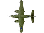 Martin B-26B Marauder Bomber Aircraft "QQQQ 556th Bomb Squadron 387th Bomb Group" United States Army Air Forces (1943) "Planes of World War II" Series 1/144 Diecast Model Airplane by Luppa-1