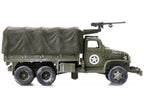GMC CCKW 353 Truck With Mounted Gun Olive Drab "4734511-S" US Army World War II 1/72 Diecast Model by Legion-2