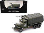 GMC CCKW 353 Truck With Mounted Gun Olive Drab "4734511-S" US Army World War II 1/72 Diecast Model by Legion-0