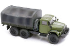 ZIL 131 Cargo Truck Green with White Stripes "Ukrainian Ground Forces" 1/72 Diecast Model by Legion-2