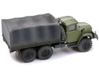 ZIL 131 Cargo Truck Green with White Stripes "Ukrainian Ground Forces" 1/72 Diecast Model by Legion-3