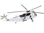 Westland Sea King HC.4 Helicopter "White Livery 845 Naval Air Squadron United Nations Protection Force Bosnia/Croatia" (1995) British Royal Navy 1/72 Diecast Model by Legion-1