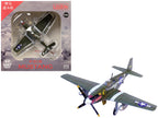 North American P-51B Mustang Aircraft "Shangri-La 336th Fighter Squadron 4th Fighter Group" (1944) United States Army Air Forces 1/72 Diecast Model Airplane by Legion-3
