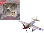 North American P-51B Mustang Aircraft "Sweet Clara II 319th Fighter Squadron 325th Fighter Group" (1944) United States Army Air Forces 1/72 Diecast Model Airplane by Legion-3