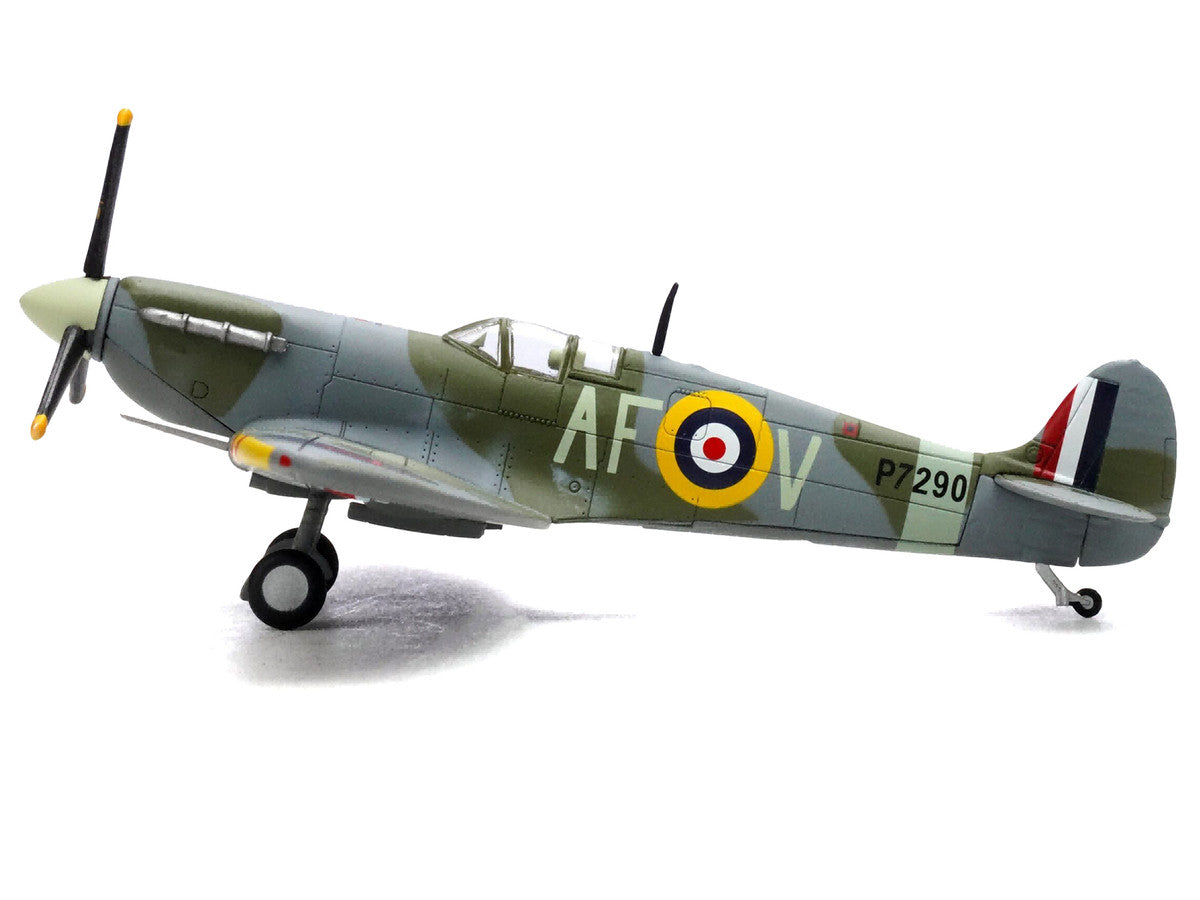 Supermarine Spitfire Mk IIa Fighter Aircraft "P7290 Air Fighting Development Unit RAF Duxford" (1942) Royal Air Force 1/72 Diecast Model by Legion-0