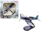 Vought F4U-1A Corsair Fighter Aircraft "Ace Ira Kepford VF-17 Jolly Rogers Bougainville Solomon Islands" (1944) United States Navy 1/72 Diecast Model by Legion-4