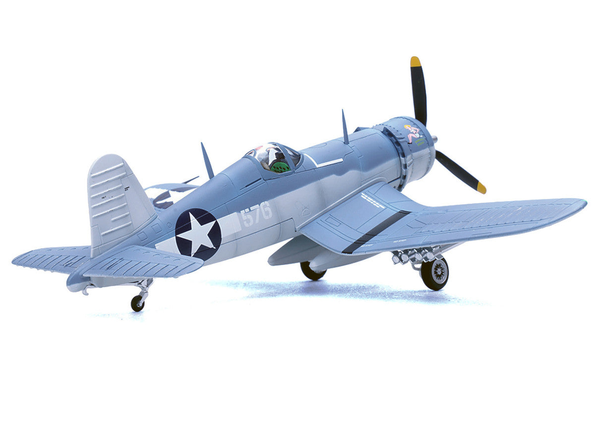 Vought F4U-1A Corsair Fighter Aircraft "Marines Dream Capt. Edwin Olander VMF-214 Black Sheep Vella Lavella Solomon Islands" (1943) United States Marine Corps 1/72 Diecast Model by Legion-1