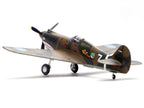 Curtiss P-40B/C Warhawk Fighter Aircraft "White 7 1st Squadron Flying Tigers Chinese Air Force" (1942) 1st American Volunteer Group 1/72 Diecast Model Airplane by Legion-0