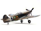 Curtiss P-40B/C Warhawk Fighter Aircraft "White 7 1st Squadron Flying Tigers Chinese Air Force" (1942) 1st American Volunteer Group 1/72 Diecast Model Airplane by Legion-2