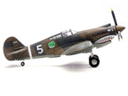 Curtiss P-40B/C Warhawk Fighter Aircraft "White 5 Charles Bond 1st Squadron Flying Tigers Chinese Air Force" (1942) 1st American Volunteer Group 1/72 Diecast Model Airplane by Legion-3