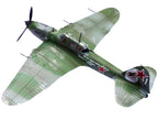 Ilyushin IL-2M3 Sturmovik Aircraft Green Camouflage "Double Hero of the Soviet Union Ivan Pavlov" Soviet Air Force 1/72 Diecast Model Airplane by Legion-3