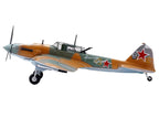 Ilyushin IL-2 Shturmovik Aircraft Camouflage "Alexander Suvorov Hero of the Soviet Union Lieutenant V.T. Aleksuhin 167th Guards Air Regiment 617 ShAP" (1943) Soviet Air Force 1/72 Diecast Model Airplane by Legion-1