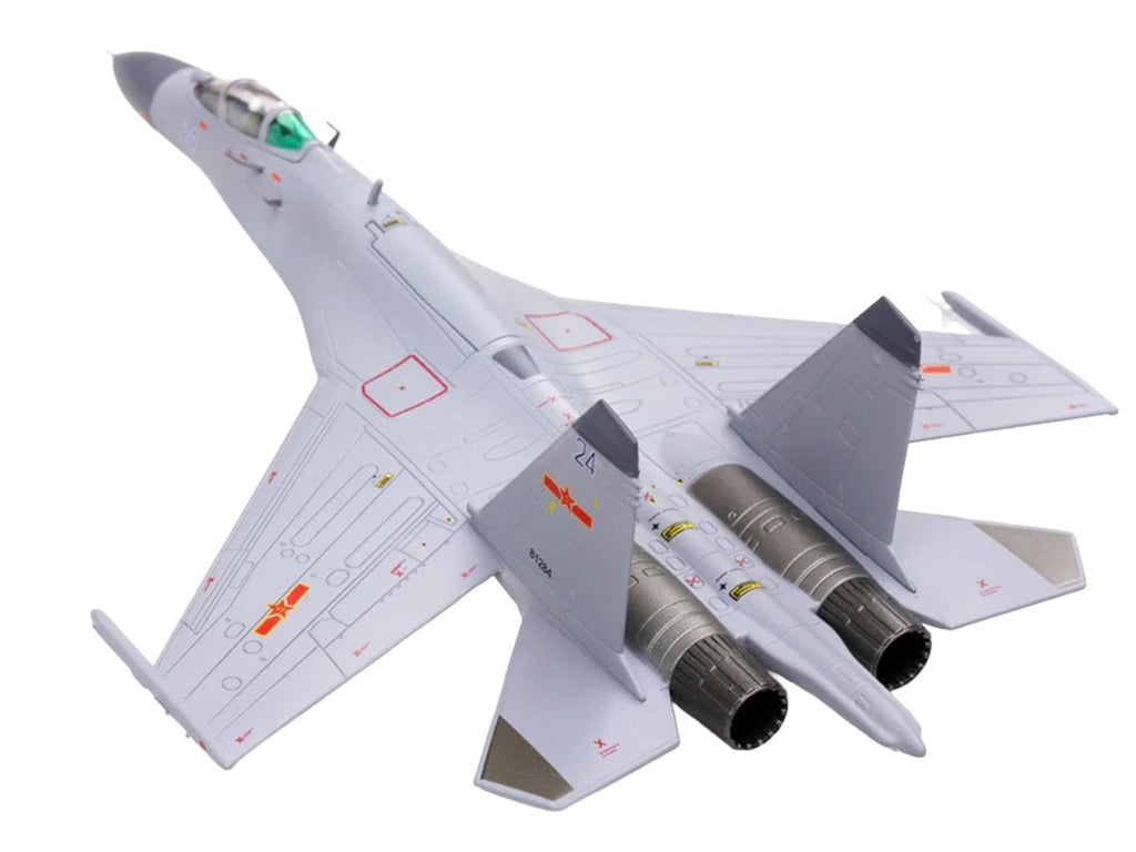 Shenyang J-11BH Yinglong Aircraft "Blue 24" (2014) People’s Liberation Army Navy Air Force 1/100 Diecast Model Airplane by Legion-1