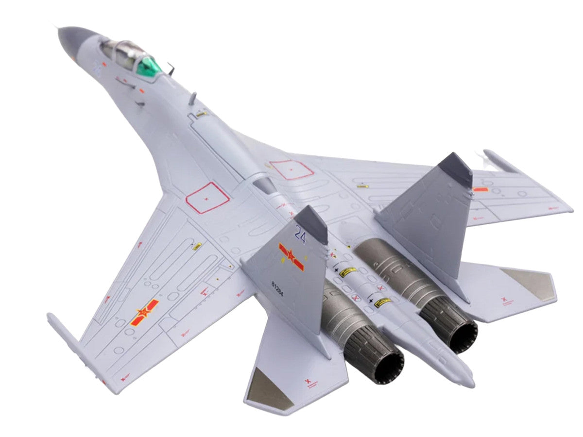 Shenyang J-11BH Yinglong Aircraft "Blue 24" (2014) People’s Liberation Army Navy Air Force 1/100 Diecast Model Airplane by Legion-1