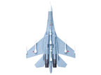 Sukhoi Su-27 Flanker-B Aircraft "Blue 388 Paris Air Show" (1989) Soviet Air Force 1/100 Diecast Model Airplane by Legion-3