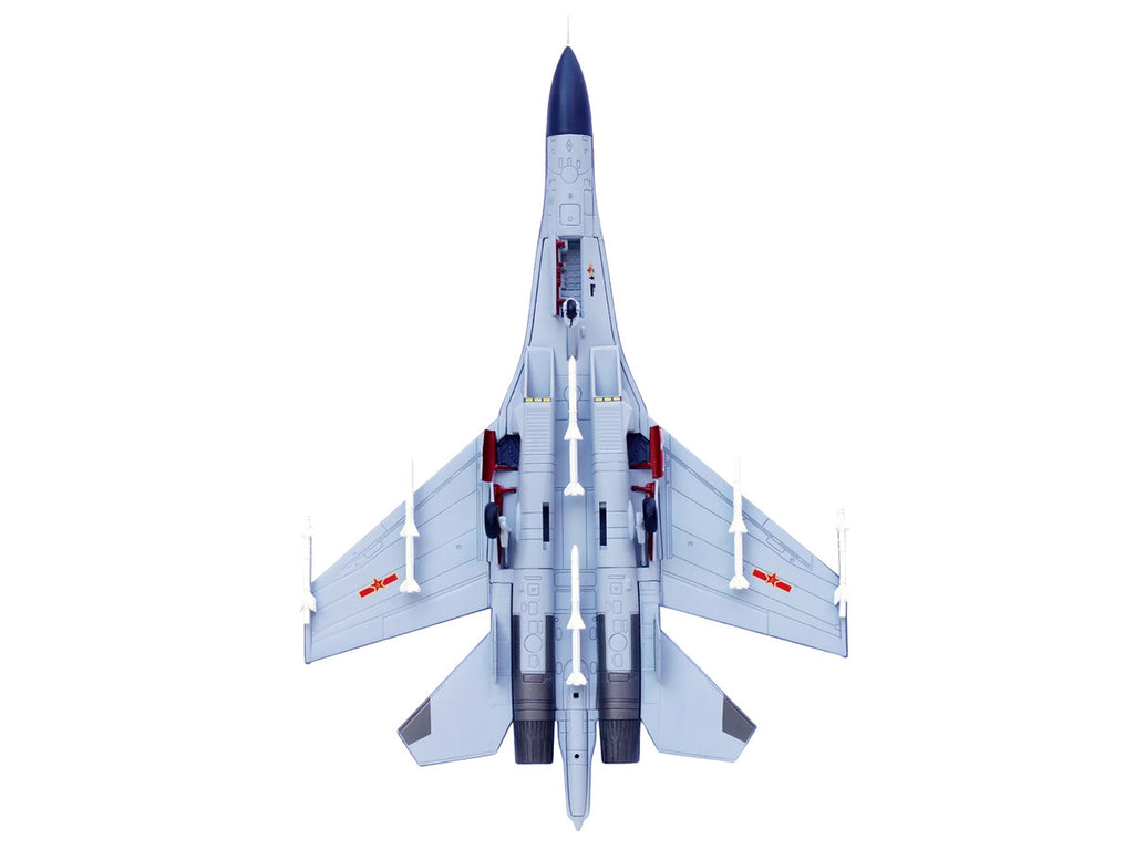 Shenyang J-11B Yinglong Aircraft "61021 Northern Theater Command" (2019) People's Liberation Army Air Force 1/100 Diecast Model Airplane by Legion-3