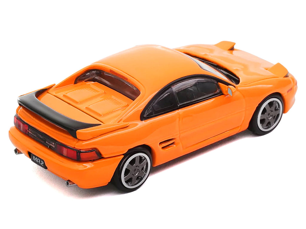 Toyota MR2 W20 RHD (Right Hand Drive) Orange 1/64 Diecast Model Car by Die Cast Team-0