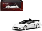 Honda NSX-R GT RHD (Right Hand Drive) Championship White with Black Top "Intern 64" Series 1/64 Diecast Model Car by MotorHelix-4