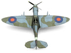 Model Kit Supermarine Spitfire Fighter Aircraft "British Royal Air Force" (Moderate Difficulty) Steel Model by Metal Earth-1