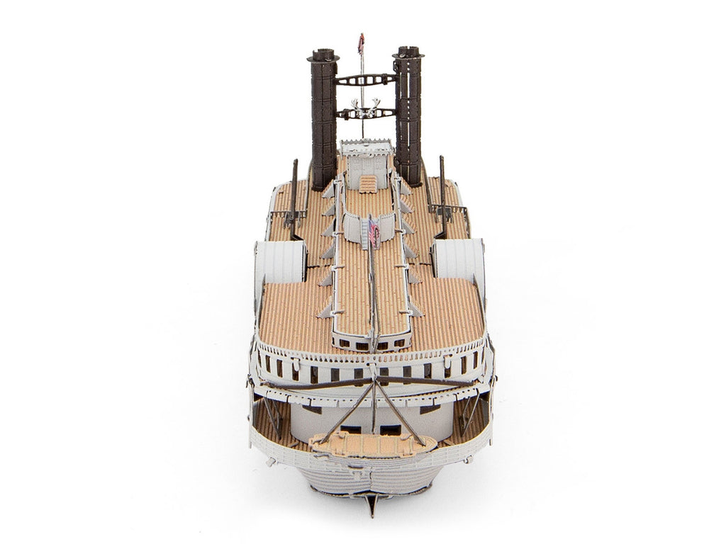 Model Kit Sultana Steamboat (Moderate Difficulty) Steel Model by Metal Earth-1