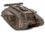 Model Kit British Mark IV Tank (Moderate Difficulty) Steel Model by Metal Earth-2