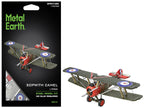 Model Kit Sopwith Camel Aircraft "World War I" British Royal Flying Corps (Moderate Difficulty) Steel Model by Metal Earth-3