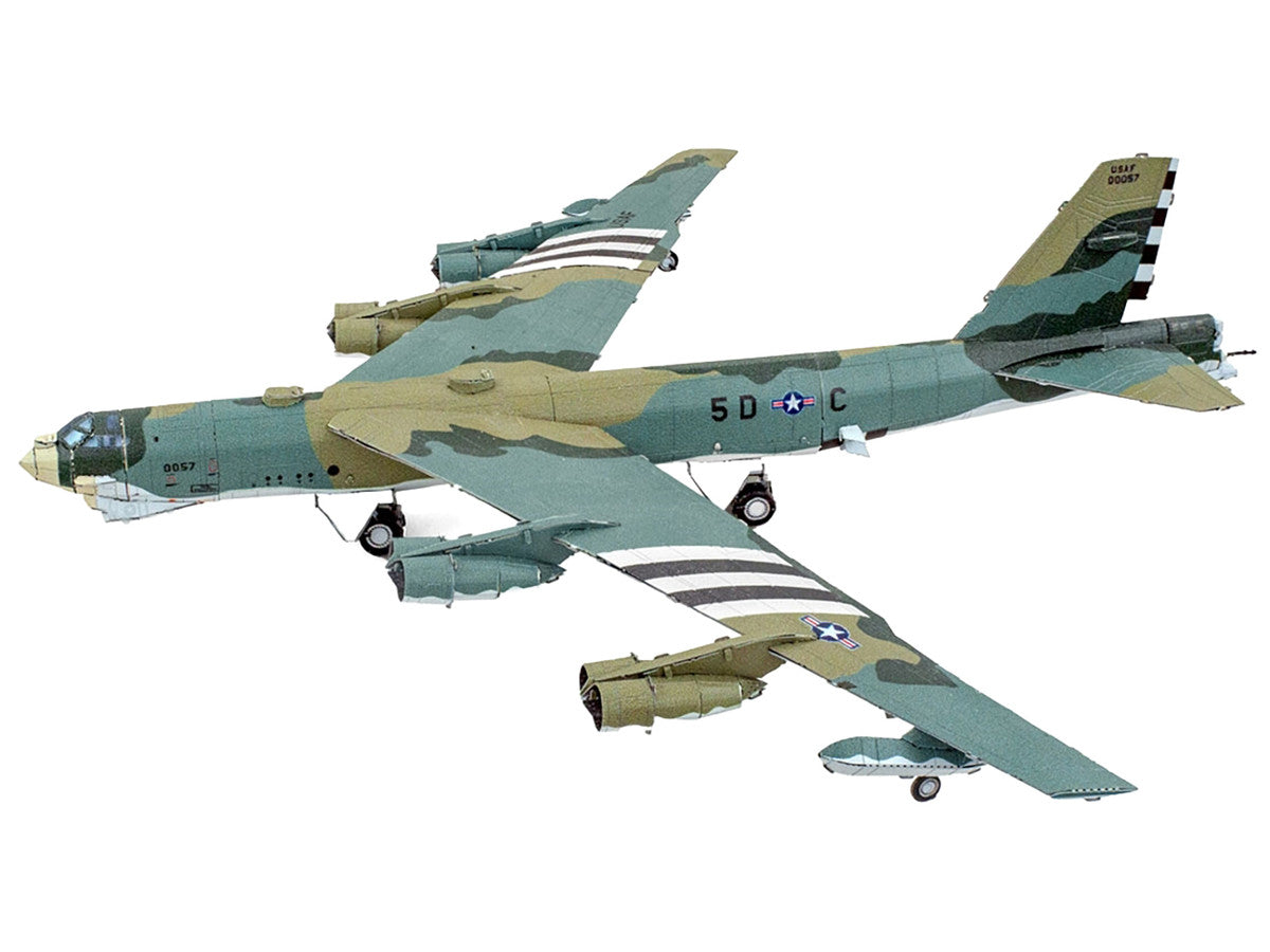 Model Kit Boeing B-52 Stratofortress Bomber Aircraft "United States Air Force" (Challenging Difficulty) Steel Model by Metal Earth-1