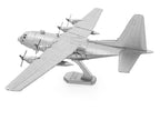 Model Kit Lockheed C-130 Hercules Transport Aircraft "United States Air Force" (Moderate Difficulty) Steel Model by Metal Earth-2