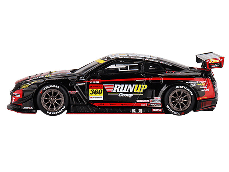 Nissan GT-R NISMO GT3 #360 Takayuki Aoki - Atsushi Tanaka - Takuya Otaki - Yusaku Shibata "Tomei Sports" "Super GT Series" (2023) Limited Edition 1/64 Diecast Model Car by Mini GT-1