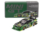 Nissan "LB-Super Silhouette" S15 SILVIA RHD (Right Hand Drive) #555 "V2" Yukio Fausto "Formula Drift Japan" (2024) Limited Edition 1/64 Diecast Model Car by Mini GT-2