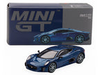Jaguar C-X75 Blue Metallic Limited Edition 1/64 Diecast Model Car by Mini GT-2