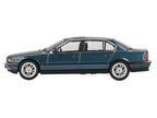 BMW 750IL Sorrento Blue Metallic with Sun Roof Limited Edition 1/64 Diecast Model Car by Mini GT