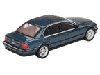 BMW 750IL Sorrento Blue Metallic with Sun Roof Limited Edition 1/64 Diecast Model Car by Mini GT
