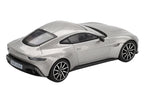 Aston Martin DB10 Silver Metallic 007 James Bond "Spectre" (2015) Movie Limited Edition 1/64 Diecast Model Car by Mini GT-3