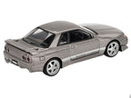 Nissan Skyline GT-R (R32) RHD (Right Hand Drive) "Veilside Combat C-I" Gray Metallic Limited Edition 1/64 Diecast Model Car by Mini GT-1
