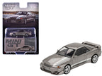 Nissan Skyline GT-R (R32) RHD (Right Hand Drive) "Veilside Combat C-I" Gray Metallic Limited Edition 1/64 Diecast Model Car by Mini GT-2