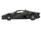 Jaguar C-X75 "Test Car" Black Carbon Limited Edition 1/64 Diecast Model Car by Mini GT-1